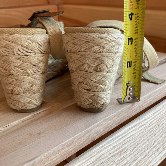 Coconuts canvas wedges peep toe - Picture 5 of 5